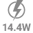 Moč 14,4W